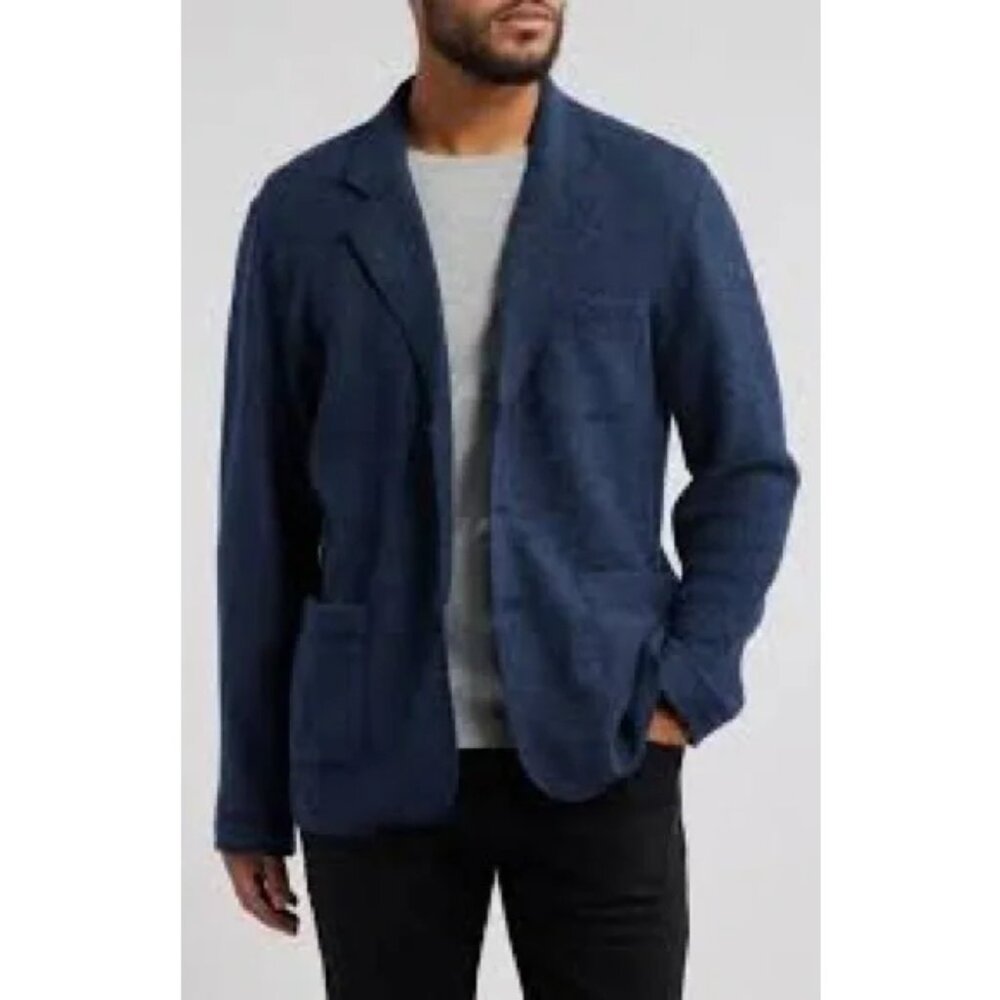 Rails NWOT Pierre Wool Blue Blazer Sz Large